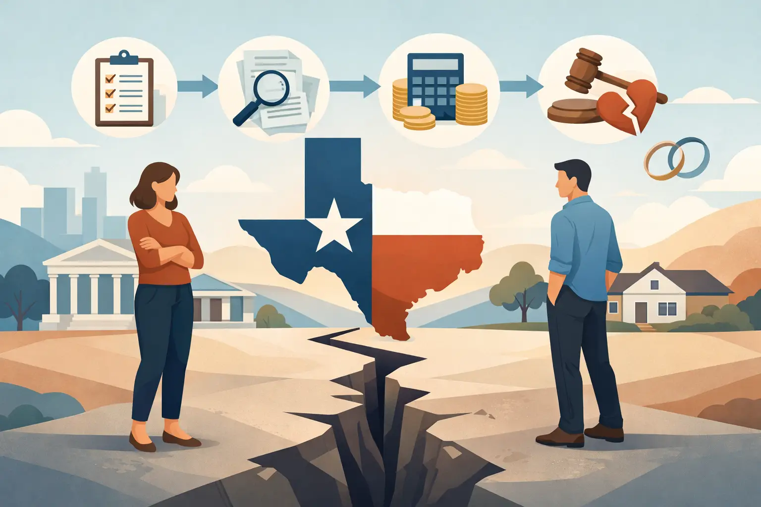 10 Steps Before Filing Divorce in Texas