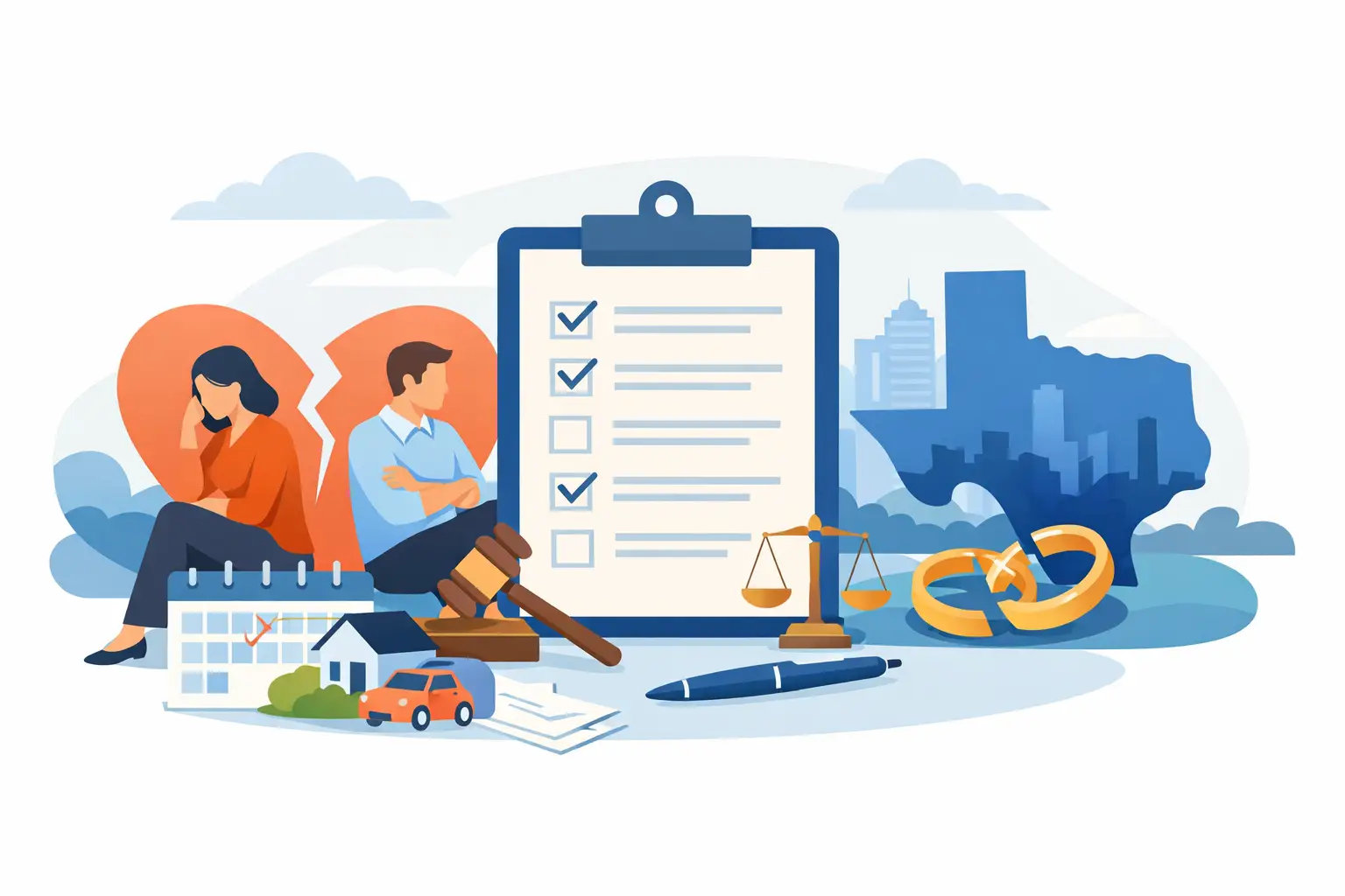 Divorce Planning Checklist Texas: Start Here